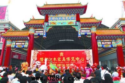 沙溪成为全国最大的精品红木家具集散地