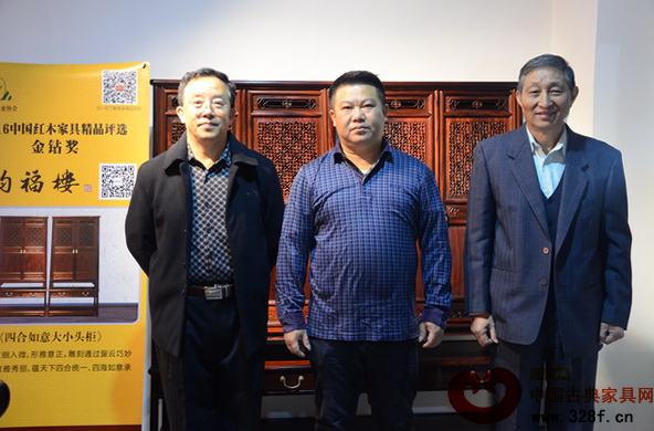 钧福楼“四合如意大小头柜” 荣获精品评选“金钻奖”