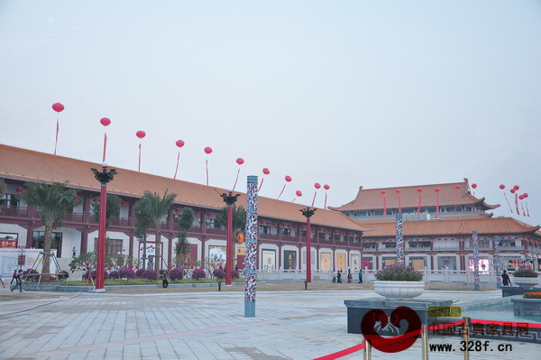 中国古典工艺博览城3号馆和三福展馆外景 中国古典工艺博览城3号馆和三福展馆外景