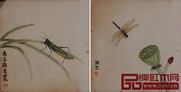 红宝轩书画红木《大明雅韵》系列家具以国画大师齐白石画作中的花鸟、虫鱼元素为灵感 红宝轩书画红木《大明雅韵》系列家具以国画大师齐白石画作中的花鸟、虫鱼元素为灵感