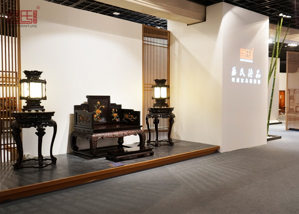 区氏臻品北京国际设计周的展厅