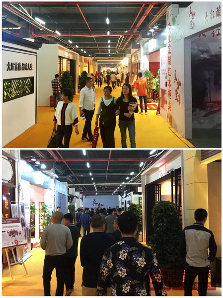 大批经销商穿梭于品牌展馆，寻找新产品、新商机 