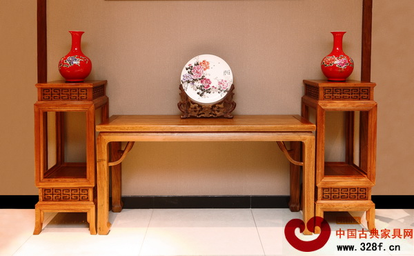 志成红木——1.53条案(缅甸花梨)