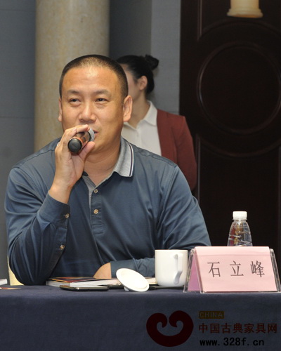 陕西红木家具专委会会长、西安红木雅居阁总裁石立峰