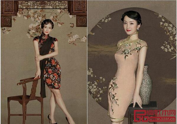 谢娜、杨钰莹与红木家具同框气质十足 谢娜、杨钰莹与红木家具同框气质十足