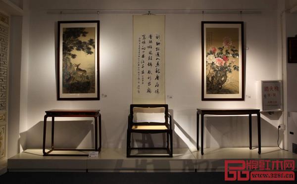 鲁班木艺明式家具馆(广州艺兴)陈设的中式经典红木家具 鲁班木艺明式家具馆(广州艺兴)陈设的中式经典红木家具