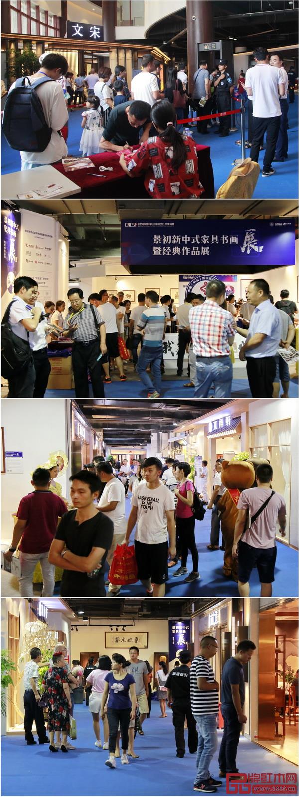 第三届新中式红木家具展暨优选中式红木家具采购节将聚合全国各地的品牌企业、经销商、设计师等,搭建全产业链,以超高转化率助力品牌拓展市场(图为2018新中式红木家具展现场人气火爆) 第三届新中式红木家具展暨优选中式红木家具采购节将聚合全国各地的品牌企业、经销商、设计师等,搭建全产业链,以超高转化率助力品牌拓展市场(图为2018新中式红木家具展现场人气火爆)