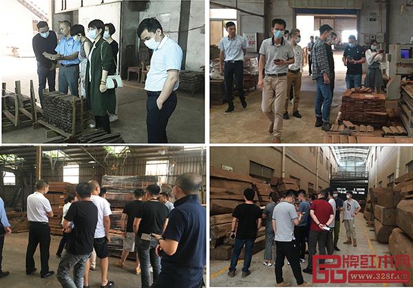 设计师们走进东成红木中式生活展厅和生产基地 设计师们走进东成红木中式生活展厅和生产基地