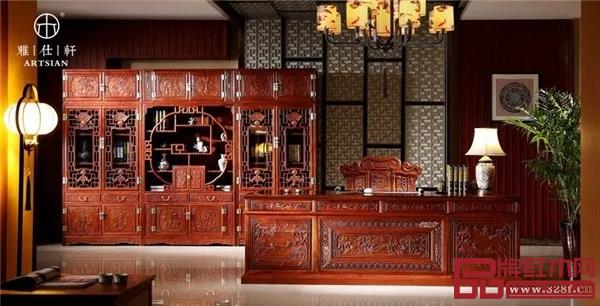 雅仕轩红木:缅甸花梨书房系列 雅仕轩红木:缅甸花梨书房系列
