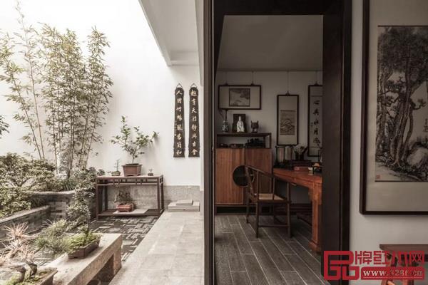 “巢云松馆”一隅(图片:一条公众号) “巢云松馆”一隅(图片:一条公众号)