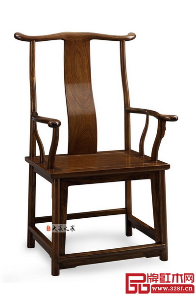 大家之家明式家具作品——海南黄花梨四出头官帽椅 大家之家明式家具作品——海南黄花梨四出头官帽椅