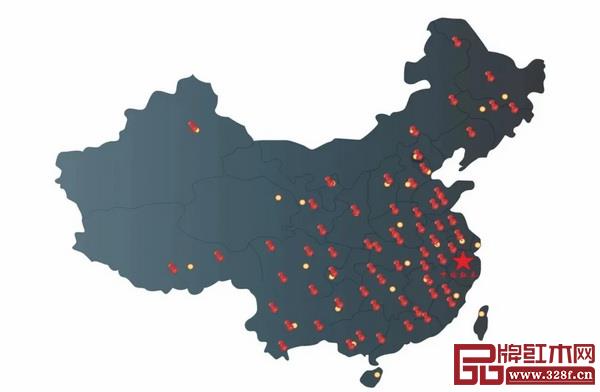 中信红木全国300多家网点 中信红木全国300多家网点