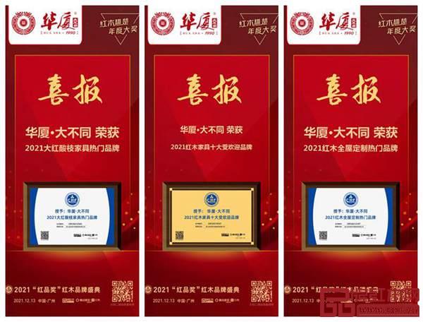 华厦·大不同荣获“2021红木家具十大受欢迎品牌”、“2021红木全屋定制热门品牌”、“2021大红酸枝家具热门品牌”三项品牌大奖_副本.jpg 华厦·大不同荣获“2021红木家具十大受欢迎品牌”、“2021红木全屋定制热门品牌”、“2021大红酸枝家具热门品牌”三项品牌大奖_副本.jpg