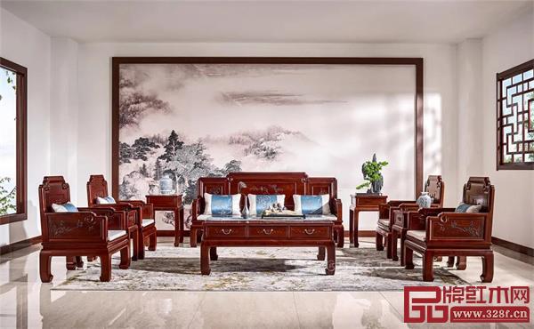 巧夺天工红木805四季常青沙发 巧夺天工红木805四季常青沙发