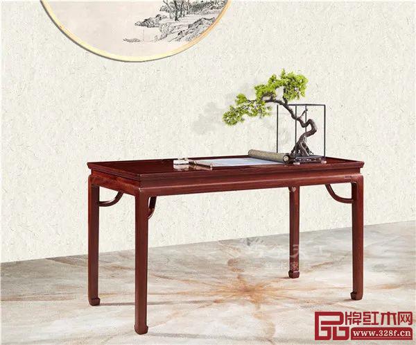 巧夺天工红木霸王扙画案 巧夺天工红木霸王扙画案