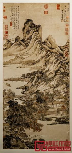 《秋山草堂图》 《秋山草堂图》