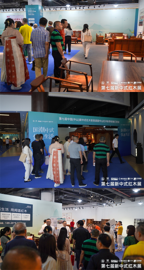 经销商参观订货会展区 经销商参观订货会展区