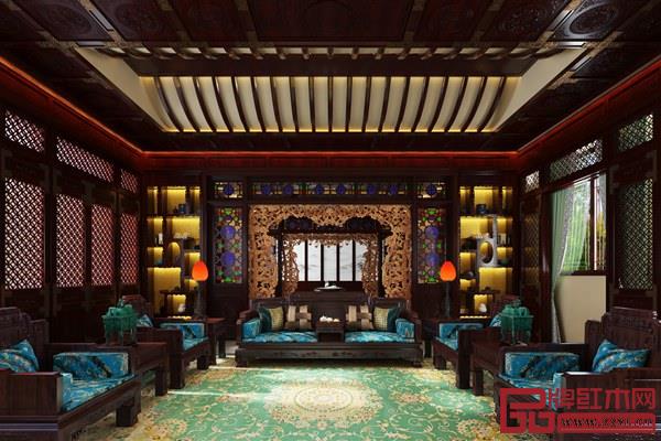 国方家居红木工艺整装案例图 国方家居红木工艺整装案例图