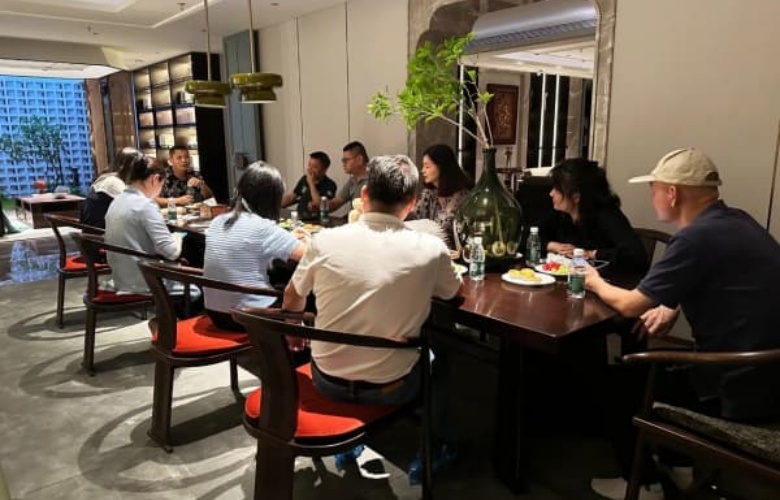友商雅集！红古轩上演建材圈最in艺术派对